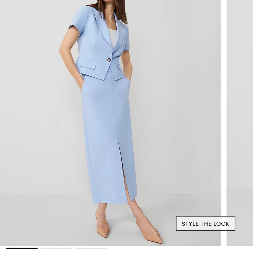 Light Blue Skirt